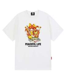 SEAFOOD BASKET GRAPHIC Tシャツ - ホワイト