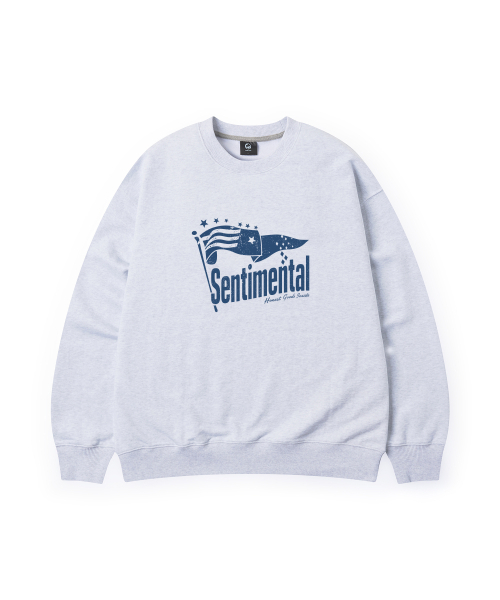 CAMEL WORK(キャメルワーク)の「NO.001 センチメンタルナイトスウェットシャツ(アッシュグレー)(スウェット・メンズ・その他・MEDIUM/LARGE/X-LARGE)」の2枚目の写真