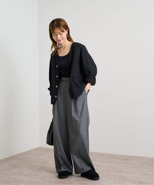 FRAMeWORK（フレームワーク）の「≪WEB限定 / 追加≫MORMYRUS/モルミルス 巾着バッグ 2（ハンドバッグ・レディース・ブラック・FREE）」の2枚目の写真