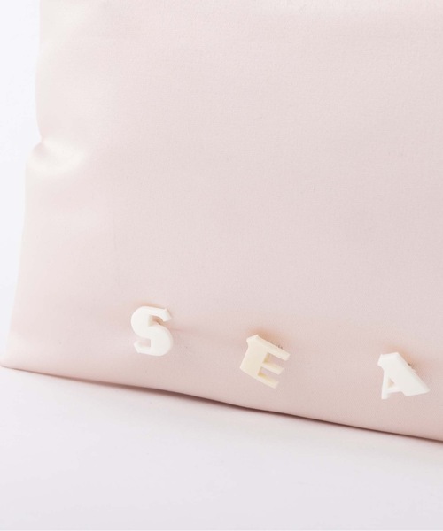 SEA（シー）の「SEAサテンミニトートバッグ（トートバッグ・レディース・ピンク/ブラック・ONE SIZE）」の16枚目の写真