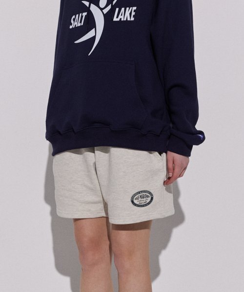 STAFF ONLY(スタッフオンリー)の「CIRCLE HALFPANTS (MELANGE IVORY)(その他パンツ・メンズ・その他・MEDIUM/LARGE)」の1枚目の写真