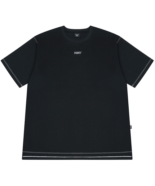 KINETICLO(キネティクロ)の「ダブルステッチ半袖Tシャツ(ブラック)(Tシャツ/カットソー・メンズ・その他・MEDIUM/LARGE)」の1枚目の写真