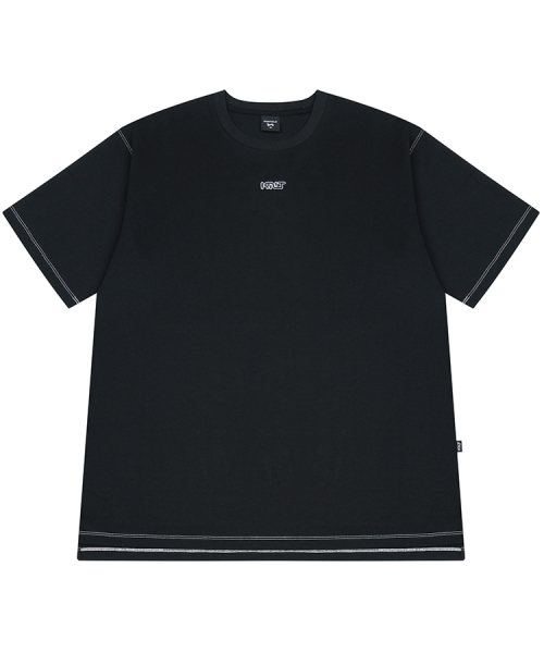 KINETICLO(キネティクロ)の「ダブルステッチ半袖Tシャツ(ブラック)(Tシャツ/カットソー・メンズ・その他・MEDIUM/LARGE)」の2枚目の写真