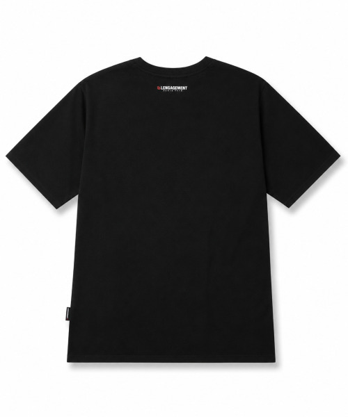 LENGAGEMENT（ランガージュマン）の「スモールハートリラックスフィットモーダル半袖Tシャツ[ブラック]（Tシャツ/カットソー・レディース・その他・MEDIUM/LARGE/X-LARGE）」の2枚目の写真