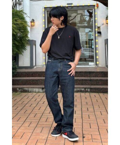 LENGAGEMENT（ランガージュマン）の「スモールハートリラックスフィットモーダル半袖Tシャツ[ブラック]（Tシャツ/カットソー・レディース・その他・MEDIUM/LARGE/X-LARGE）」の7枚目の写真