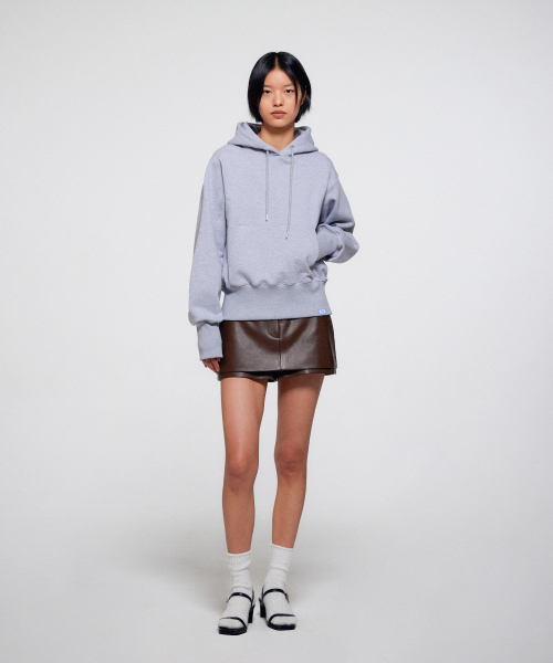 ERA(エラ)の「フェイクレザーパンツスカート - ブラウン(スカート・レディース・その他・SMALL/MEDIUM)」の5枚目の写真