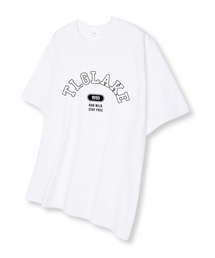 ステイプリオーバーサイズ半袖Tシャツホワイト