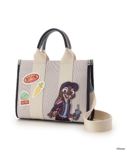 Samantha Thavasa（サマンサタバサ）の「『ズートピア2』コレクション 「ジュディ・ホップス」トートバッグ（トートバッグ・レディース・グレー・FREE）」の8枚目の写真