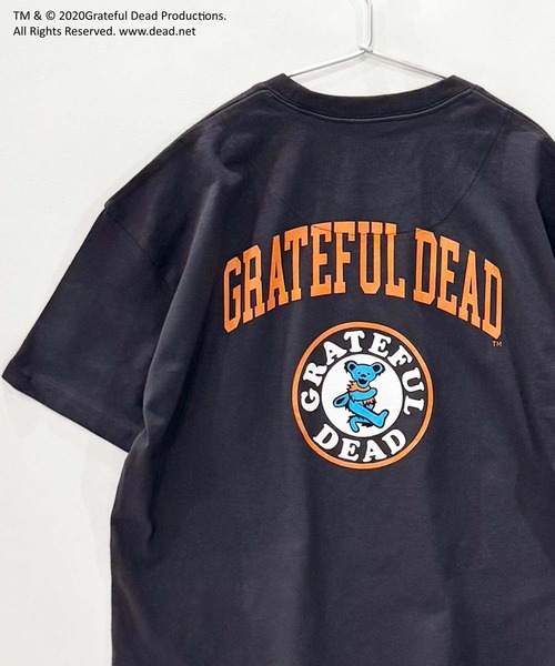 Grateful Dead（グレイトフルデッド）の「【GRATEFUL DEAD/グレイトフルデッド】オーバーサイズ Tシャツ（Tシャツ/カットソー・キッズ・チャコール/ネイビー/ホワイト系その他/ブラック/グレー系その他/オフホワイト/杢グレー/ダークグリーン・110/120/130/140/150/160）」の5枚目の写真