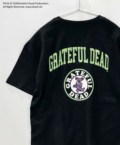 Grateful Dead（グレイトフルデッド）の「【GRATEFUL DEAD/グレイトフルデッド】オーバーサイズ Tシャツ（Tシャツ/カットソー・キッズ・チャコール/ネイビー/ホワイト系その他/ブラック/グレー系その他/オフホワイト/杢グレー/ダークグリーン・110/120/130/140/150/160）」の3枚目の写真
