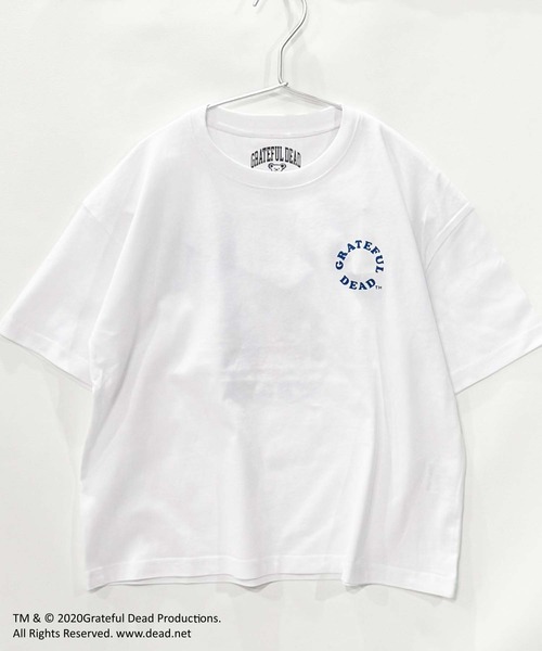 Grateful Dead（グレイトフルデッド）の「【GRATEFUL DEAD/グレイトフルデッド】オーバーサイズ Tシャツ（Tシャツ/カットソー・キッズ・チャコール/ネイビー/ホワイト系その他/ブラック/グレー系その他/オフホワイト/杢グレー/ダークグリーン・110/120/130/140/150/160）」の13枚目の写真