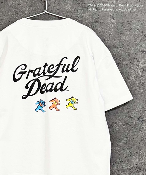 Grateful Dead（グレイトフルデッド）の「【GRATEFUL DEAD/グレイトフルデッド】オーバーサイズ Tシャツ（Tシャツ/カットソー・キッズ・チャコール/ネイビー/ホワイト系その他/ブラック/グレー系その他/オフホワイト/杢グレー/ダークグリーン・110/120/130/140/150/160）」の17枚目の写真