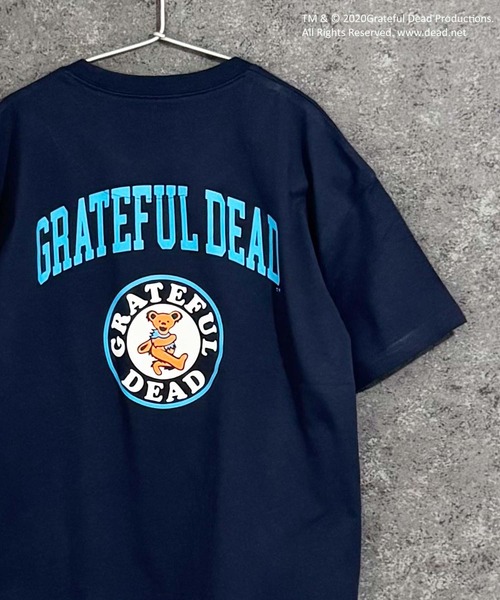 Grateful Dead（グレイトフルデッド）の「【GRATEFUL DEAD/グレイトフルデッド】オーバーサイズ Tシャツ（Tシャツ/カットソー・キッズ・チャコール/ネイビー/ホワイト系その他/ブラック/グレー系その他/オフホワイト/杢グレー/ダークグリーン・110/120/130/140/150/160）」の22枚目の写真