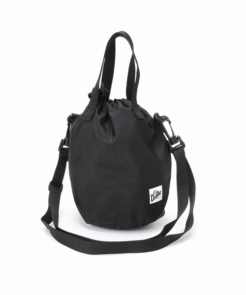 Drifter（ドリフター）の「Drifter / ドリフター DRAWSTRING POUCH / ドローストリングポーチ（ショルダーバッグ・レディース・ブルー/チャコールグレー/ブラック系その他/ブラック・FREE）」の11枚目の写真