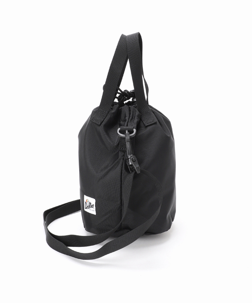 Drifter（ドリフター）の「Drifter / ドリフター DRAWSTRING POUCH / ドローストリングポーチ（ショルダーバッグ・レディース・ブルー/チャコールグレー/ブラック系その他/ブラック・FREE）」の13枚目の写真