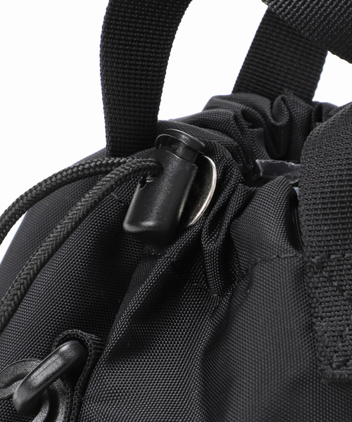 Drifter（ドリフター）の「Drifter / ドリフター DRAWSTRING POUCH / ドローストリングポーチ（ショルダーバッグ・レディース・ブルー/チャコールグレー/ブラック系その他/ブラック・FREE）」の19枚目の写真