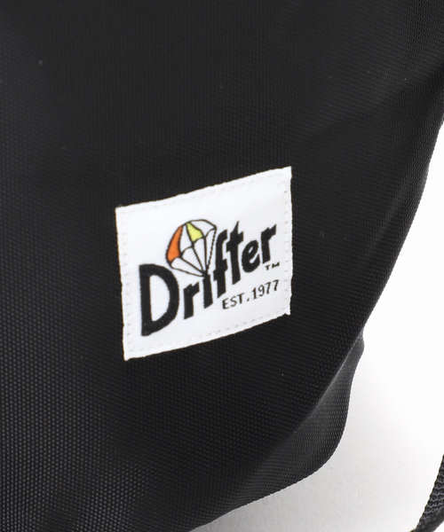 Drifter（ドリフター）の「Drifter / ドリフター DRAWSTRING POUCH / ドローストリングポーチ（ショルダーバッグ・レディース・ブルー/チャコールグレー/ブラック系その他/ブラック・FREE）」の22枚目の写真
