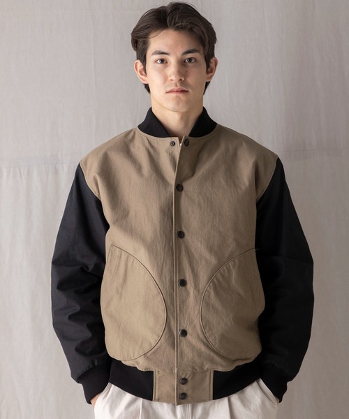 Jackman(ジャックマン)の「BN Award Jacket(ブルゾン・メンズ・ブラック/ブラウン系その他・MEDIUM/LARGE)」の11枚目の写真