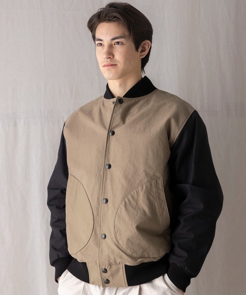 Jackman(ジャックマン)の「BN Award Jacket(ブルゾン・メンズ・ブラック/ブラウン系その他・MEDIUM/LARGE)」の12枚目の写真
