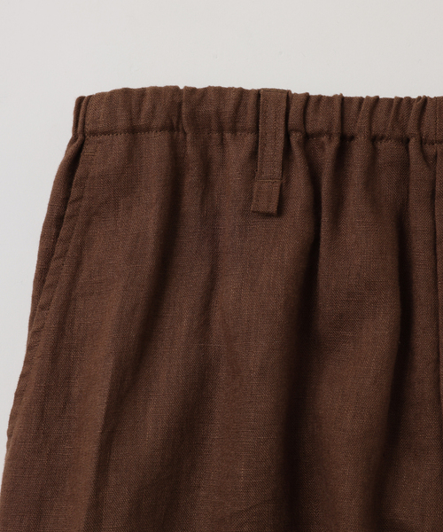 UNFOLLOW（アンフォロー）の「【FOLL / フォル】deep washed summer relax pants（スラックス・メンズ・ネイビー/ブラウン・3/2）」の5枚目の写真