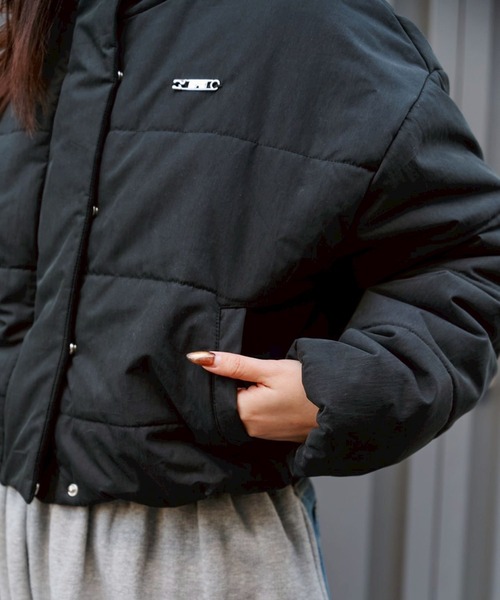 Knuth Marf（クヌースマーフ）の「EX.short down like jacket（ダウンジャケット/コート・レディース・アイボリー/ブラック・FREE）」の10枚目の写真