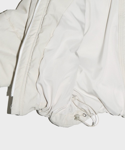 Knuth Marf（クヌースマーフ）の「EX.short down like jacket（ダウンジャケット/コート・レディース・アイボリー/ブラック・FREE）」の13枚目の写真
