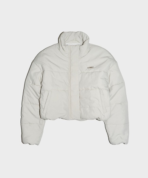 Knuth Marf（クヌースマーフ）の「EX.short down like jacket（ダウンジャケット/コート・レディース・アイボリー/ブラック・FREE）」の11枚目の写真