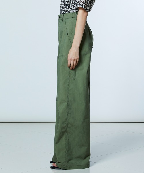 DOUBLE STANDARD CLOTHING（ダブルスタンダードクロージング）の「リップストップ カーゴパンツ（その他パンツ・レディース・カーキ・38/36）」の9枚目の写真
