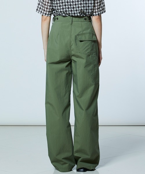 DOUBLE STANDARD CLOTHING（ダブルスタンダードクロージング）の「リップストップ カーゴパンツ（その他パンツ・レディース・カーキ・38/36）」の10枚目の写真