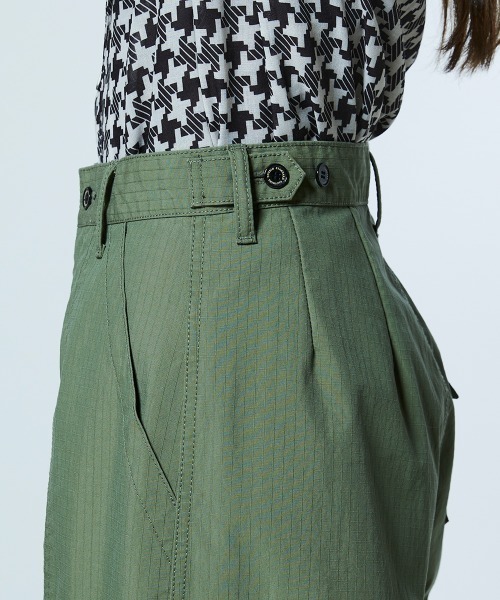 DOUBLE STANDARD CLOTHING（ダブルスタンダードクロージング）の「リップストップ カーゴパンツ（その他パンツ・レディース・カーキ・38/36）」の14枚目の写真