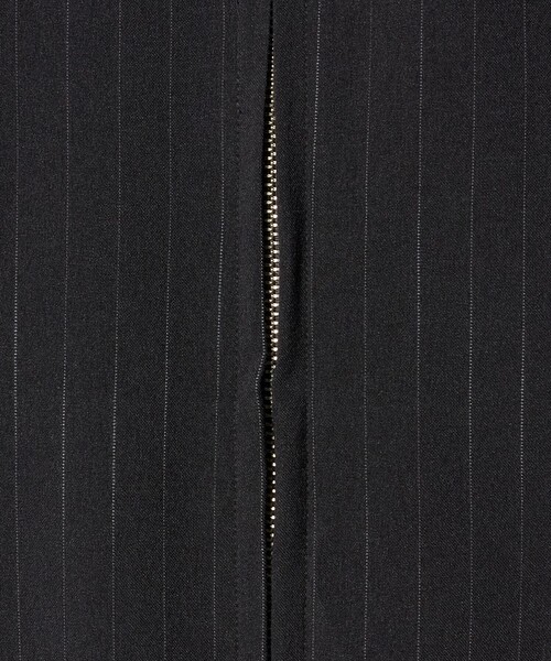 Jieda（ジエダ）の「＜JIEDA＞ストライプ ジップ ジャケット（ブルゾン・メンズ・ネイビー/ダークグレー・1/2）」の8枚目の写真