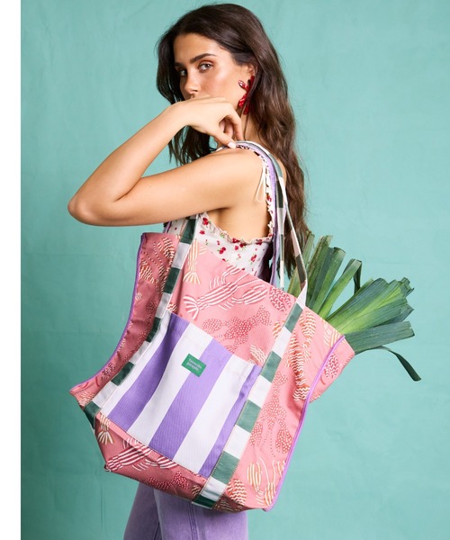 favorite people(フェイバリットピープル)の「BAG (MAMMA MIA)(トートバッグ・レディース・マルチ・ONE SIZE)」の5枚目の写真