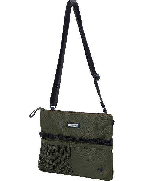 le coq sportif（ルコックスポルティフ）の「サコッシュ（ボディバッグ/ウエストポーチ・メンズ・ピンク/グレー/カーキ/ブラック・F）」の11枚目の写真