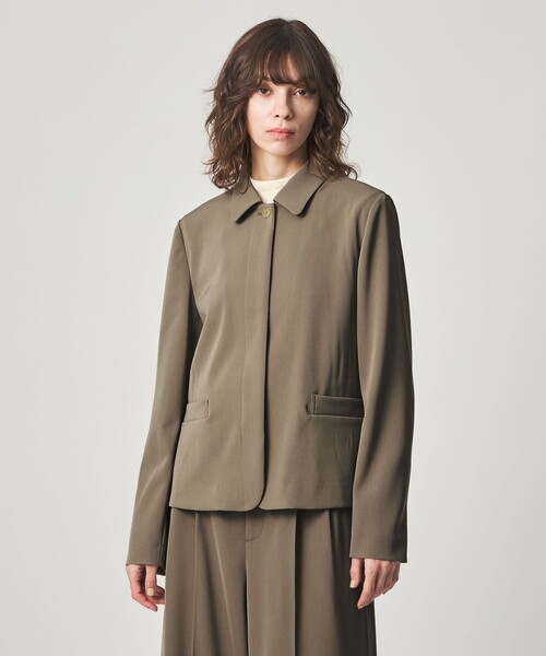 Steven Alan(スティーブンアラン)の「<Steven Alan>フライフロント ジャケット(テーラードジャケット・レディース・ブラック/ベージュ・S/M)」の5枚目の写真