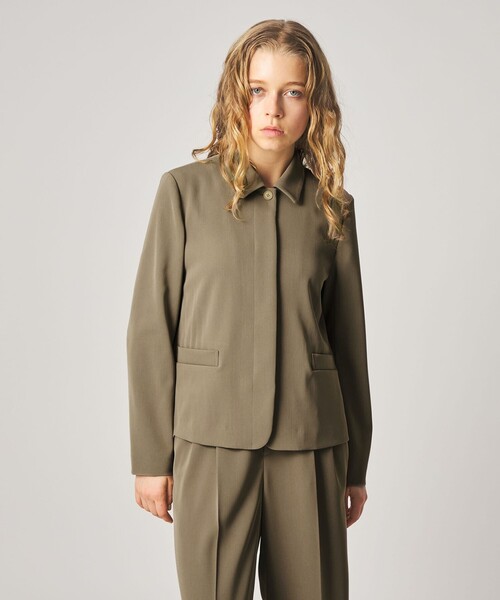 Steven Alan(スティーブンアラン)の「<Steven Alan>フライフロント ジャケット(テーラードジャケット・レディース・ブラック/ベージュ・S/M)」の7枚目の写真