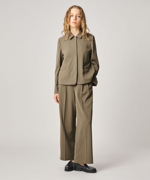 Steven Alan(スティーブンアラン)の「<Steven Alan>フライフロント ジャケット(テーラードジャケット・レディース・ブラック/ベージュ・S/M)」の8枚目の写真