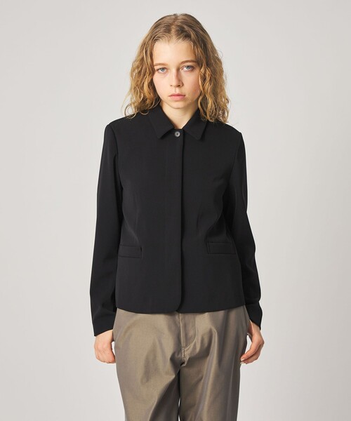 Steven Alan(スティーブンアラン)の「<Steven Alan>フライフロント ジャケット(テーラードジャケット・レディース・ブラック/ベージュ・S/M)」の10枚目の写真