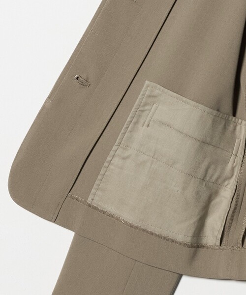 Steven Alan(スティーブンアラン)の「<Steven Alan>フライフロント ジャケット(テーラードジャケット・レディース・ブラック/ベージュ・S/M)」の20枚目の写真