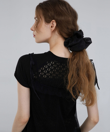 CHICKS（チックス）の「オリジナルビッグスクランチブラック（シュシュ）」