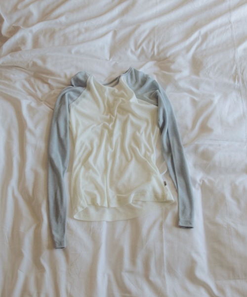 FUULLY STUDIO(フーリィーステューディオ)の「シアーラグランロングスリーブTEE(Tシャツ/カットソー・レディース・ライトブルー/ピンク・FREE)」の14枚目の写真