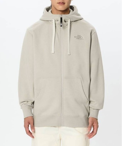 THE NORTH FACE（ザノースフェイス）の「THE NORTH FACE Rearview Full Zip Hoodie  ザ ノースフェイス リアビューフルジップフーディ（パーカー・メンズ・ネイビー/グレー/ブラック/アイボリー・X-LARGE/MEDIUM/LARGE/SMALL）」の7枚目の写真