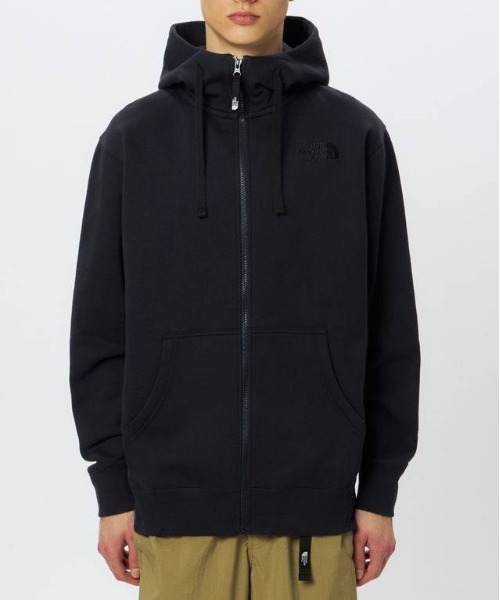 THE NORTH FACE（ザノースフェイス）の「THE NORTH FACE Rearview Full Zip Hoodie  ザ ノースフェイス リアビューフルジップフーディ（パーカー・メンズ・ネイビー/グレー/ブラック/アイボリー・X-LARGE/MEDIUM/LARGE/SMALL）」の5枚目の写真