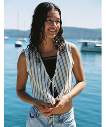 SURFEA（サーフィー）の「SASHA VEST_CREAM（ベスト）」