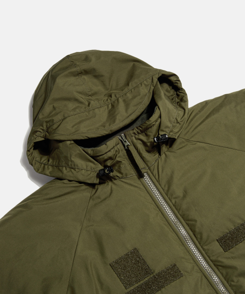 ESPIONAGE（エスピオナジ）の「ECWCS Level 7 Parka Dark Olive（ダウンジャケット/コート・レディース・その他・M/L/XL）」の7枚目の写真