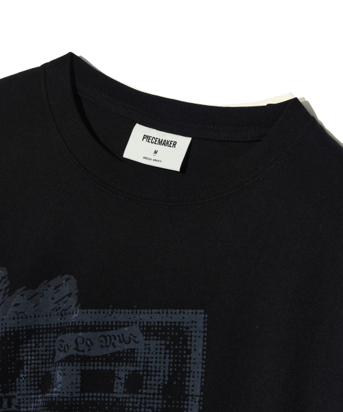 PIECEMAKER(ピースメーカー)の「VINTAGE TAPE TEE (BLACK)(Tシャツ/カットソー・レディース・その他・M/L)」の4枚目の写真