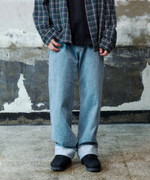 DENMADE（デンメイド）の「DEN1763 Selvedge Wide Fit (90s Retro Blue)（デニムパンツ）」