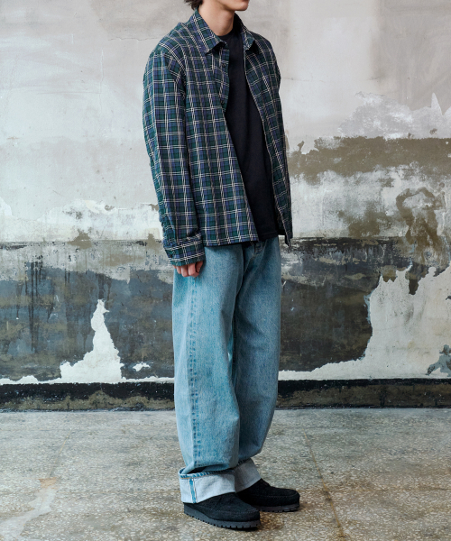 DENMADE（デンメイド）の「DEN1763 Selvedge Wide Fit (90s Retro Blue)（デニムパンツ・メンズ・その他・XL/L/M/S）」の6枚目の写真