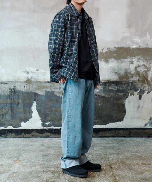 DENMADE（デンメイド）の「DEN1763 Selvedge Wide Fit (90s Retro Blue)（デニムパンツ・メンズ・その他・XL/L/M/S）」の7枚目の写真