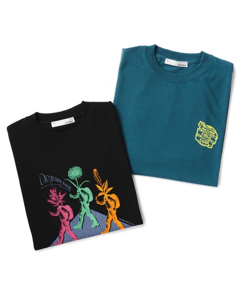 narifuri（ナリフリ）の「NFC 音が鳴る草Tシャツ (2枚組)（Tシャツ/カットソー・メンズ・その他1/その他2・MEDIUM/LARGE）」の2枚目の写真