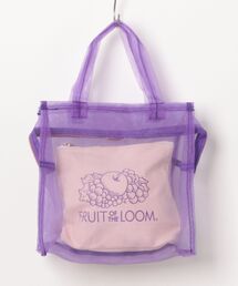 B.I.D.（ビーアイディー）の「《FRUIT OF THE LOOM》FTL SEE THROUGH　BST BAG S（トートバッグ）」